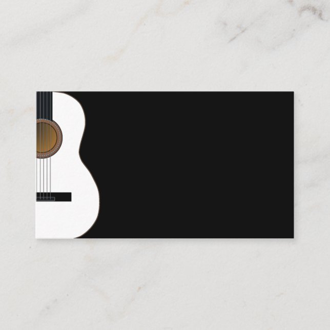 Cartão de indústria musical customizável da (Frente)