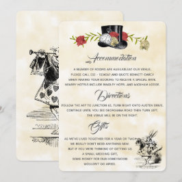 Cartão de Informação Adicional da Alice no País da