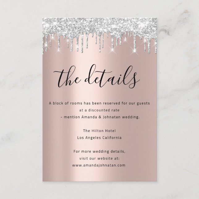 Cartão de Informação de Enclosure Detalhes de Casa (Frente)