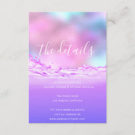 Cartão de Informação de Enclosure Detalhes do Casa