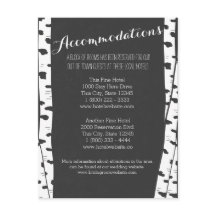 Cartão de Informação de Fratura de Árvores Brancas