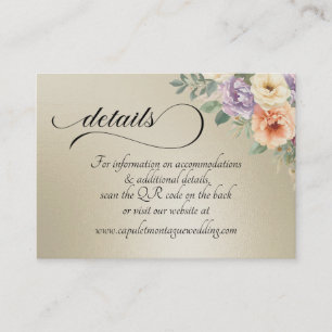 CARTÃO DE INFORMAÇÕES 