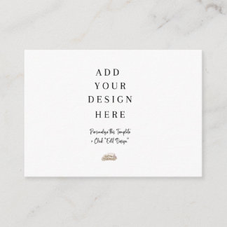 Cartão De Informações 3.5" x 2.5" Enclosure Cards