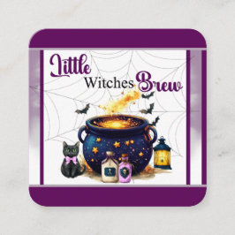 Cartão De Informações A Baby Brewing