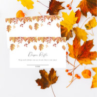 Abandonar as folhas do outono, rifa de fralda neut