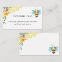 Abelha floral - Texto personalizado