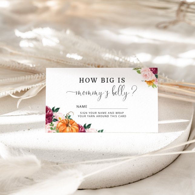 Cartão De Informações Abóbora-de-bico-de-bico-de-bico-grande (Criador carregado)