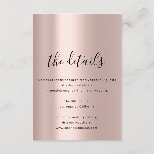 Cartão de Informações Acompanhantes Detalhes do Ca (Frente)