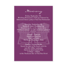 Adirondack Chairs Plum Intinerary