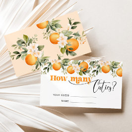 Cartão De Informações Adivinhem quantas cuecas jogam o chá de fraldas