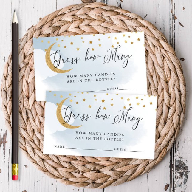 Cartão De Informações Adivinhem Quantos Azuis Sobre A Lua? (Criador carregado)