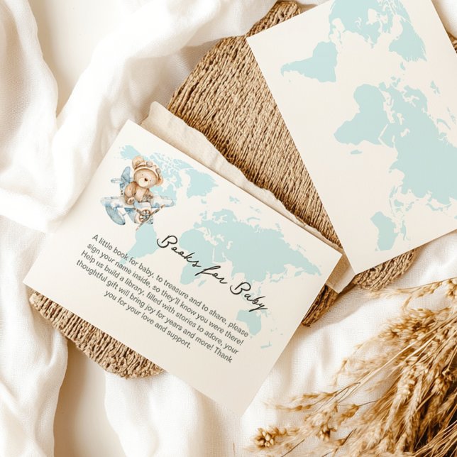 Cartão De Informações Adventure aguarda, Bear no Livro de Aviões (Criador carregado)