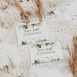 Cartão De Informações Adventure Begin Woodland Deer Baby Boy Chá