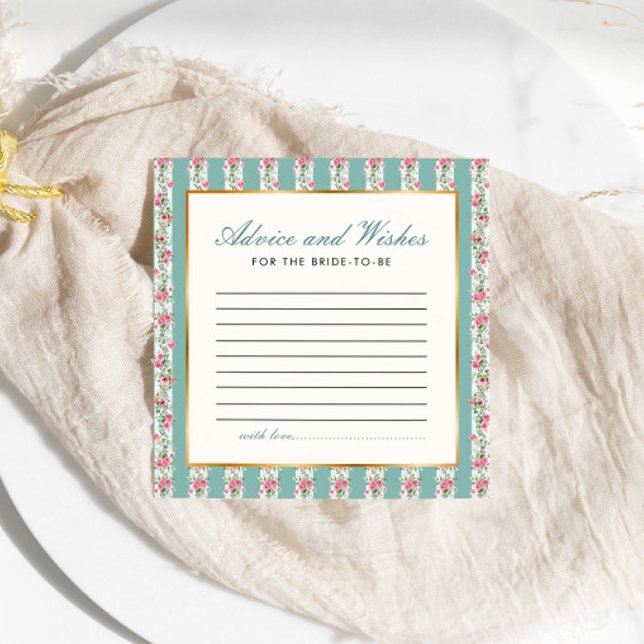 Cartão De Informações Advice Deseja Chá de panela De Pescado De Amor (Criador carregado)