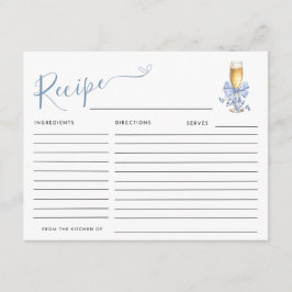 CARTÃO DE INFORMAÇÕES ALGO AZUL ANTES QUE EU RECEBA