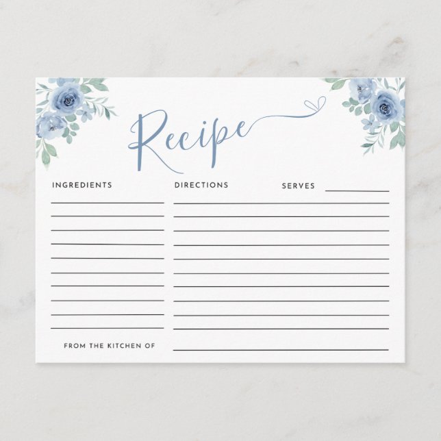 CARTÃO DE INFORMAÇÕES ALGO AZUL ANTES QUE EU RECEBA O PEDIDO (Frente)