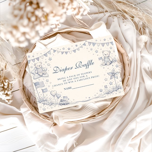 Cartão De Informações American Boy All American Diapper Raffle (Criador carregado)