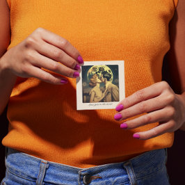 Cartão De Informações Amo-te à lua, poster de viagens personalizável