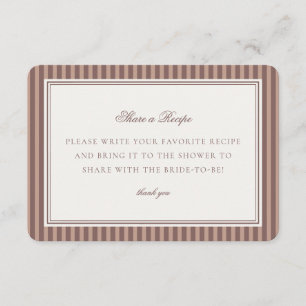 Cartão De Informações Amor de Martini de Espresso Brewing Compartilhe a 