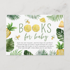 Cartão De Informações Ananases Pineanases E Pacificadores Livros Para Ve