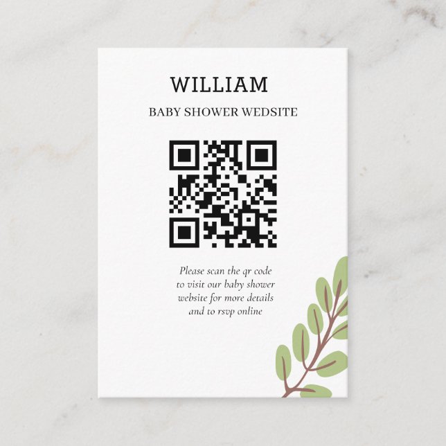 Cartão De Informações Animais da Floresta (Frente)