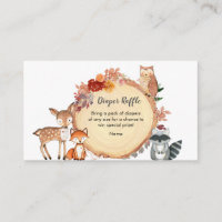 Animais da Floresta Amigos Fralda Raffle