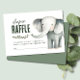 Cartão De Informações Animais Selvagens Safari Fralda Chá de fraldas Raf (Criador carregado)
