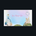 Cartão De Informações Aniversário Infantil de Princesa<br><div class="desc">Era uma vez,  uma princesinha que estava fazendo aniversário...  Mensagem de aniversário que pode ser editada. Convites e outros materiais para festa de aniversário..Feliz Aniversário!</div>