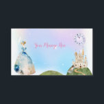 Cartão De Informações Aniversário Infantil de Princesa<br><div class="desc">Era uma vez,  uma princesinha que estava fazendo aniversário...  Mensagem de aniversário que pode ser editada. Convites e outros materiais para festa de aniversário..Feliz Aniversário!</div>