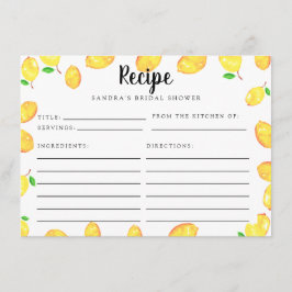 Cartão De Informações Aperte principal da placa de recebimento de Chá de