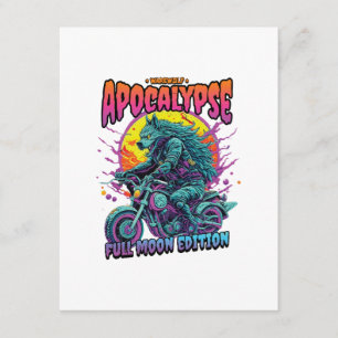 Cartão De Informações Apocalipse de lobisomem