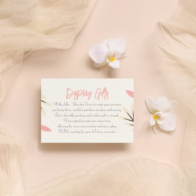 Cartão De Informações Apresentar presentes (Criador carregado)