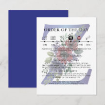 Aquarela Elegante de um Buquê Floral Vermelho e Az