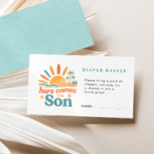 Aqui Vem O Chá de fraldas Da Fralda Do Filho Raffl