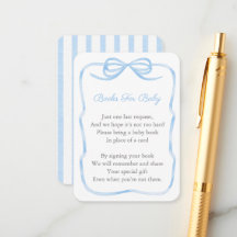 Arco Azul E Branco Traga Um Chá de fraldas De Livr