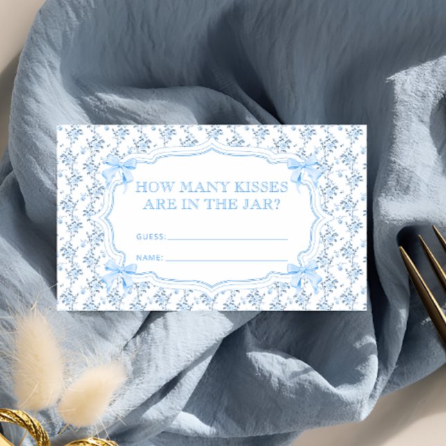 Cartão De Informações Arco Azul Quantos Kisses Jogo de Brida (Criador carregado)