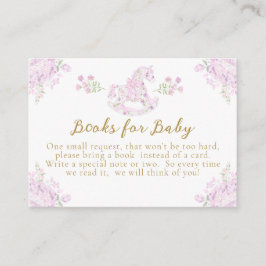 Cartão De Informações Arco Floral - Chá do Urso Urso de Tarte