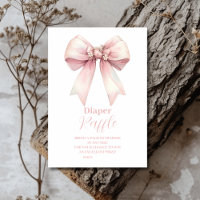 Arco Rosa Chá de fraldas Raffle Diapper