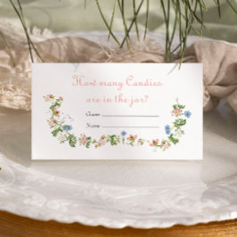 Cartão De Informações Arco Rosa-Rosa Quantas Canaviais