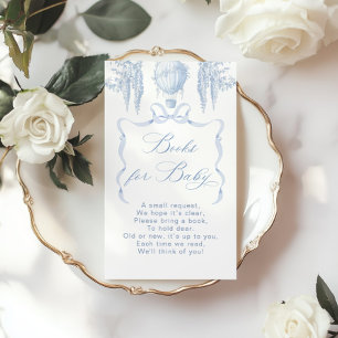 Cartão De Informações Arcos de balão de ar quente para bebês Livros para