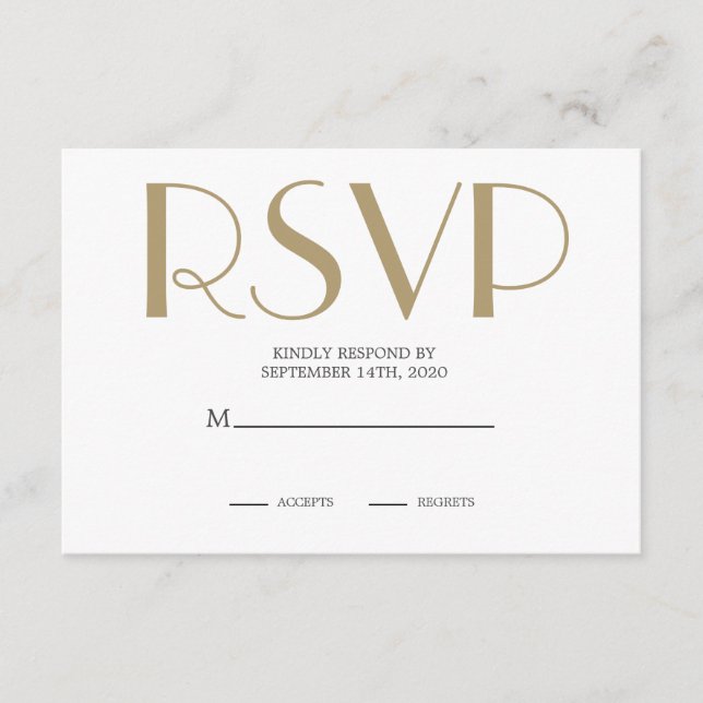 Cartão De Informações Art Deco Wedding Blue Roaring Twenties RSVP (Frente)