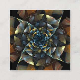 Cartão De Informações Arte abstrata de catavento