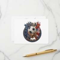 Arte de Fã de Futebol dos Estados Unidos | Ilustra