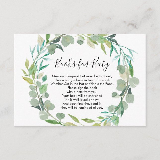 Cartão De Informações As hortaliças registram livros do pedido para o (Frente)