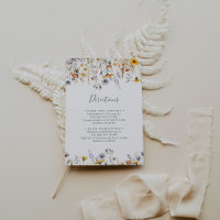 Autumn Sunshine Wildflower Directions