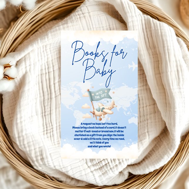 Cartão De Informações Aventura Aviária Aguarda Livros para Bebê (Criador carregado)