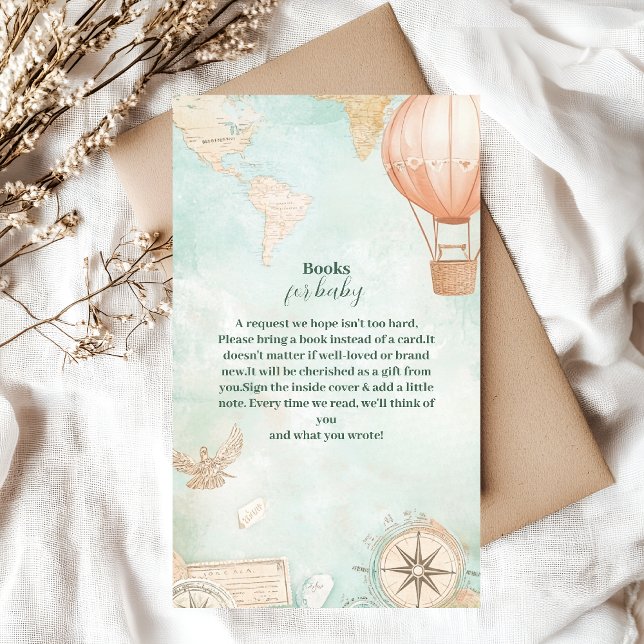 Cartão De Informações Aventura de Aquarela Aguarda Livros de Gênero para (Criador carregado)