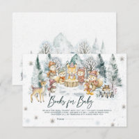 Baby Está Frio Lá Fora Chuvinha de Bebê Livros da