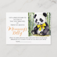 Baby Panda Baby Bump Jogo Adivinha Mãe Tamanho