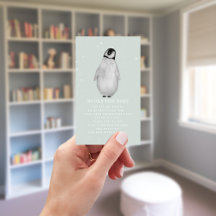 Baby Penguin Winter Blue Book Request